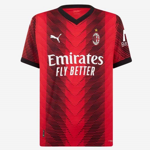 Tailandia Camiseta AC Milan 1ª 2023 2024